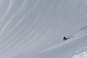 Spring Powder in the Crater