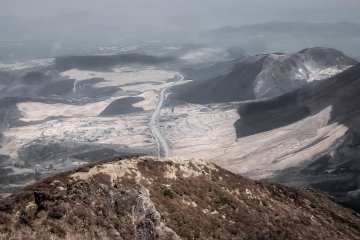  A grand view of the Aso-Kuju National Park