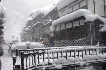 Ginzan Onsen is worth a visit during all seasons