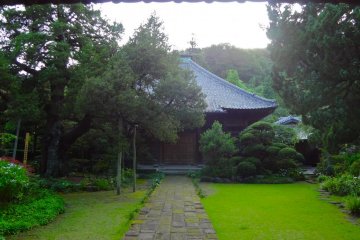 Main hall of the temple (open to the public only on a few special days each year)