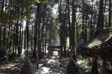 Shiigawaki Shrine Near Hamamatsu