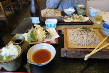 Nagano Prefecture is known for its tasty Soba