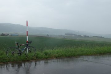 Rain didn't dampen our enthusiasm