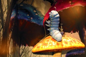 Near the stairs- Art on the wall