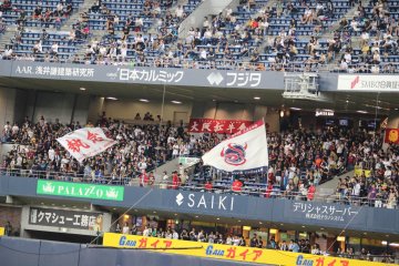 The cheering section 