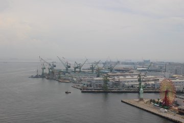 La zone de livraisons industrielles