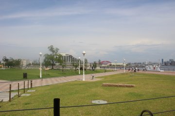 Open spaces in the center of the city