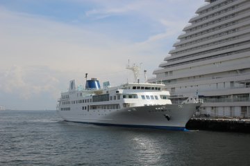 Lots of boat traffic to watch coming and going