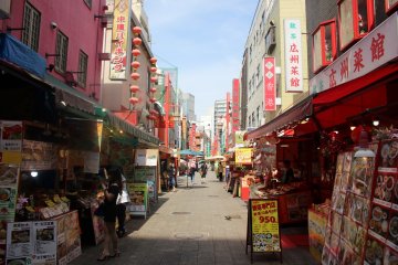 Chinatown di siang yang cerah