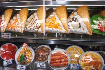 Makanan Plastik di Kappabashi