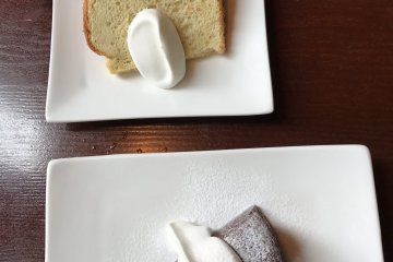 Chiffon and Chocolate cake