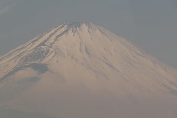 Fuji. Above the clouds.