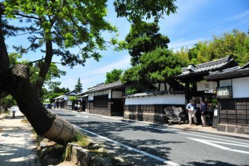 Samurai residences in Matsue city