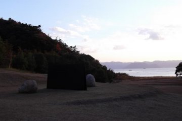 <p>Looking out to sea away from the museum</p>