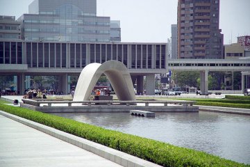 Memorial Cenotaph in front of the Peace Museum