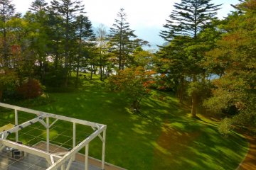 Morning view from our room