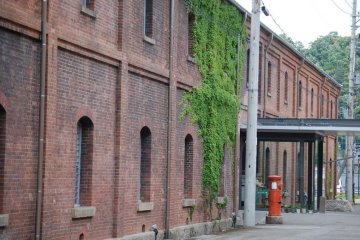Brick Warehouse and postbox