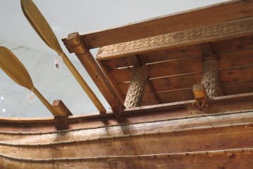 Double-hulled Canoe from Tahiti