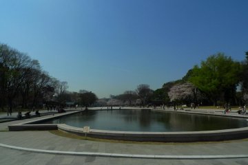 A very spacious Ueno Park