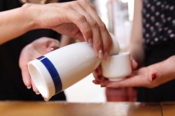 Mencoba Sake di Tokyo