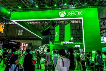Xbox booth at TGS