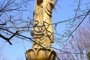 Golden Mizuko Kuyo Kannon