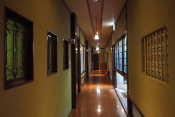 Interior of the building