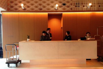 Be welcomed in a calming space in the Hyatt Regency Kyoto