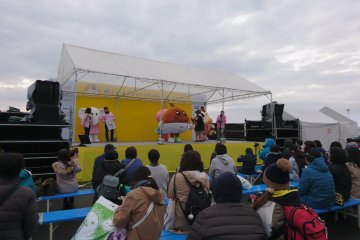 The stage