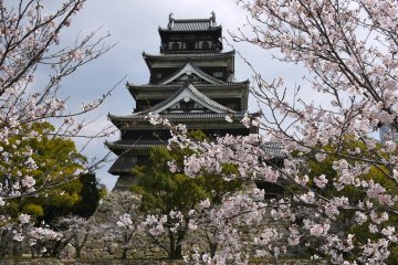 The architecture of the castle as it sits high up is an impressive sight