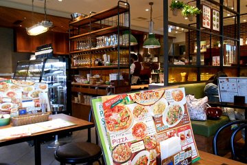 An Italian yet infused with the taste of modern Japanese style