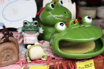 Frog Street in Matsumoto