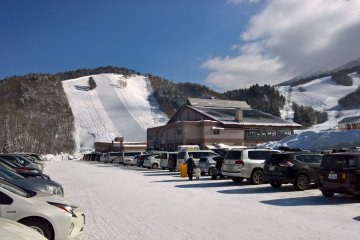 The mogul section