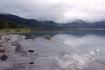Osorezan is well worth a visit. This lake has a high sulphur content so nothing can survive in it. Depending on the weather, its colour changes through various shades of blue.