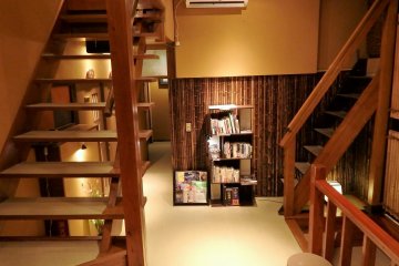 The ryokan is not a good choice for anyone who cannot climb stairs.