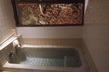 Smallest of 3 private use baths