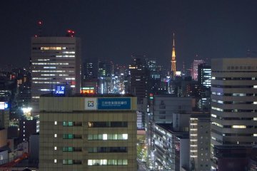 Nagoya TV Tower seen from the JR Central Towers