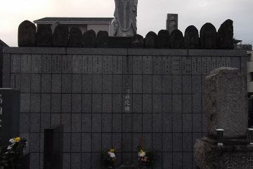 An imposing family grave