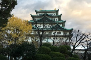 The imposing Nagoya Castle in Nagoya City