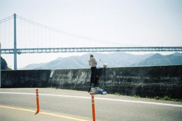 See some of the locals and enjoy the scenes of small town Japan