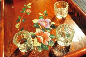 Sake tasting