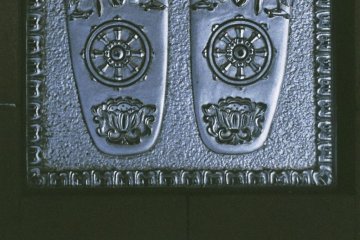 <p>Buddha feet at Daisho-In Temple</p>