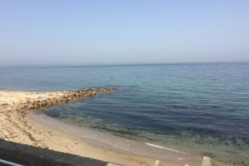 You will be surprised at the color of the sea