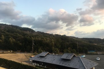 View from front of Goshiki Onsen