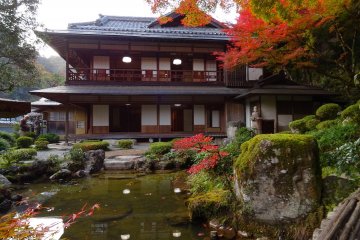 Guest house from the garden