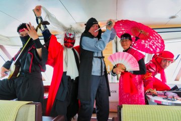 Rey and Miwa Photo shoot during Cruise