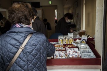 Omamori, which means amulet or talisman, are sold at the temple. These are thought to bring fortune in the coming year. 