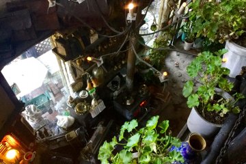 View from the second floor looking down.