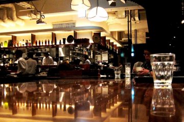 iyemon salon bar in action after dark