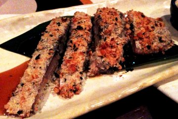 Special crusted fish